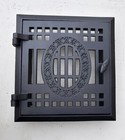 Antike Ofentür Warmhaltefach Kachelofen Art Deco Jugendstil Guss Kachelofentür