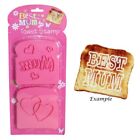 Mother's Day / Birthday - 2 Pack Toast Stamp Set - Mum & Hearts