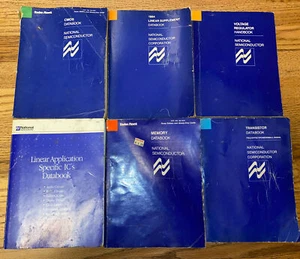 Electronics Manuals National Semiconductor Transistor Databook Lot Of 6 - Picture 1 of 4