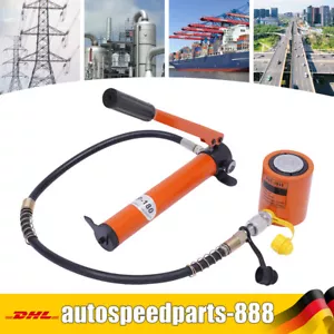 Hydraulikzylinder Hebebock 20T 50mm mit Manuelle Hydraulische Pumpe 70Mpa 350CC - Bild 1 von 23