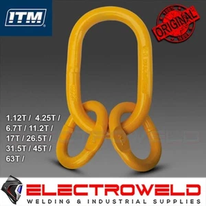 ITM G80 3T Recessed Enlarged Multi-Leg Master Link 7mm Chain Oblong TM9804-00607 - Picture 1 of 3