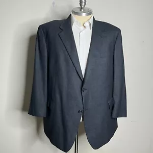 Joseph & Feiss Big & Tall Blazer Mens Gray Check Wool Size 54L - Picture 1 of 13