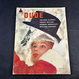 1957 THE DUDE THE MAGAZINE DEVOTED TO PLEASURE JANUARY MENS VOL. 1 NO. 3 VTG - Imagen 1 de 10