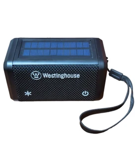 Altavoz Bluetooth Solar Westinghouse con Linterna LED para Emergencia, Portátil - Imagen 1 de 2