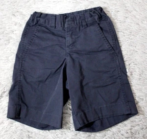 Dickies Shorts Boys 8 Dark Blue School Uniform Adjustable Waist Vintage - Picture 1 of 6