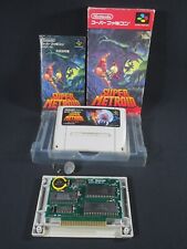 Super Famicom Metroid Nintendo Japan SNES SFC game tested authentic boxed manual