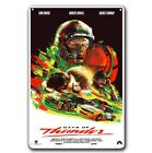 Movie Metal Poster Tin Sign Plaque Days Of Thunder
