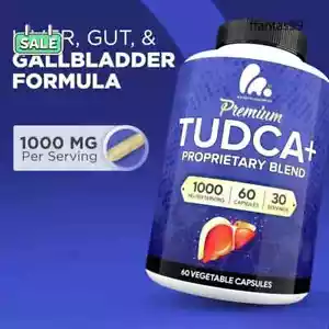 TUDCA+Liver Support Supplement 1000mg - Picture 1 of 6