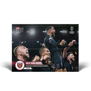 Topps NOW UEL 22/23 - Card 048 - West Ham United - Reach first final in 47 years - Picture 1 of 2