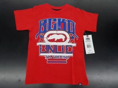 Ecko Unltd. para niños Camiseta gráfica roja motor $20 tallas 4, 5/6 y 7 Foto 1 de 3