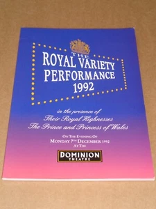 Michael Ball 1992 Royal Variety Performance Programme (Gloria Estevan) - Picture 1 of 3