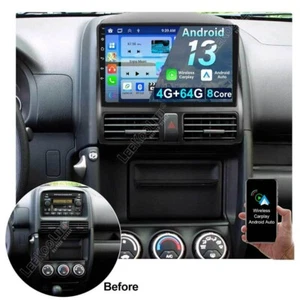 4G+64G Android 13 Carplay Car Stereo Radio For Honda CRV 2002-2006 GPS DSP WIFI - Bild 1 von 24