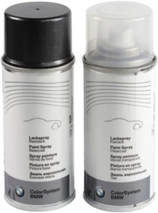 M - Pittura a Spray Originale, Set 2 X 150 Ml, Colore Zaffiro Nero Metallizzato, - Foto 1 di 12