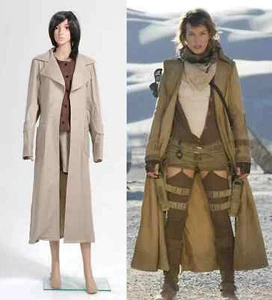 Resident Evil 3 Extinction Alice Jacket Coat Shirt Shorts Cosplay Party New - Picture 1 of 8