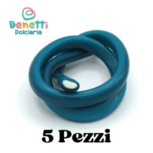 Liquirizia lunga Azzurra Blu gusto lampone 5 PEZZI - Foto 1 di 1