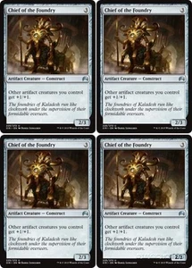 MTG - 4x CHIEF OF THE FOUNDRY - Magic Origins (U) - Bild 1 von 1