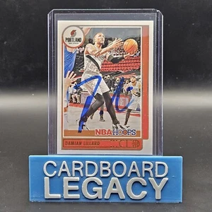 Aros de la NBA Damian Lillard IP Auto 2021-22 #61 Portland Trail Blazers sin certificado de autenticidad - Imagen 1 de 2