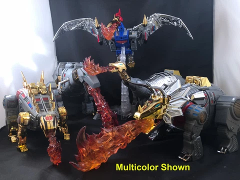 Masterpiece Transformers Dinobot Fire Effect Grimlock Snarl Slag Slug Swoop USA! Cover