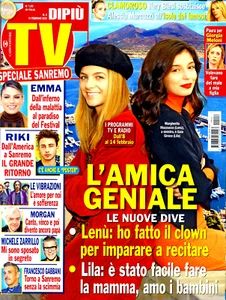 " DI PIU' TV N° 6 / 19.FEB.2020 " EMMA - RIKI - MORGAN - M. MAZZUCCO - G. GIRACE - Picture 1 of 3