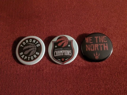 Toronto Raptors 2019 NBA Finals Champions memorabilia - 3 x 1.75" fridge magnets Cover