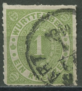 Württemberg 1869 Ziffer im Oval 36 a gestempelt - Picture 1 of 1