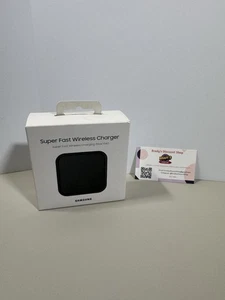V5-N Samsung Super Fast Wireless Charger (Max 15W) w/Power Adapter - Black - Photo 1 sur 2