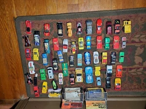 Konvolut 56 Vintage Diecast Autos Hot Wheels Matchbox Kidco versch. - Bild 1 von 20