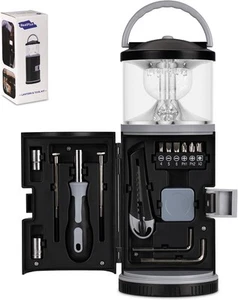 Led Lantern With Tool Kit Fishing Gifts For Men Christmas Gifts Fathers Day Gift - Picture 1 of 7