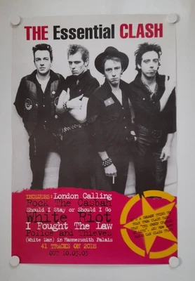 The Clash The Essential Clash Original Promo Poster 2003 - Image 1 of 3