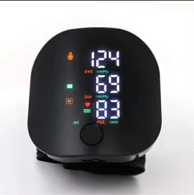 Misuratore di Pressione Sanguigna da Polso LCD Parlante