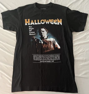 Halloween Men's Michael Myers Night He Came Home Short Sleeve Adult T-Shirt - Picture 1 of 6