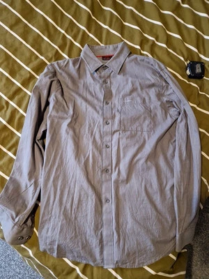 Kangol Mens Size Large Striped Shirt Size Large 100% Cotton - Image 1 of 4