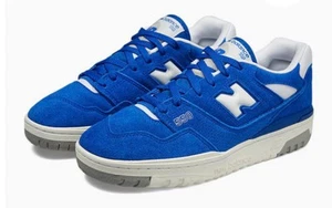 NIB 🖲️ New Balance 550 Suede Pack Team Royal / Men’s US Size 11 - Picture 1 of 10