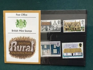 1970 British Rural Architecture Presentation Pack 15  - Royal Mail Mint Stamps - Picture 1 of 1