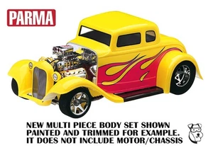 #10167 - 1/10 Parma Hemi Coupe 2 Bausatz Ersatz klar RC Karosserie Bolink - Bild 1 von 3