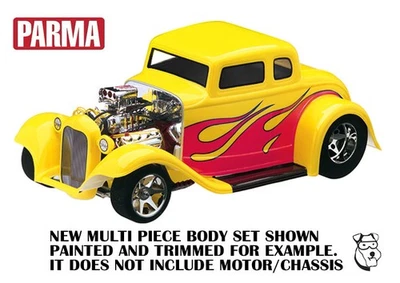 #10167 - 1/10 PARMA HEMI Coupe 2 Kit Replacement Clear RC Body Bolink - Image 1 of 3