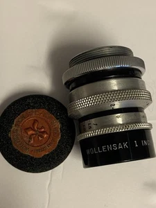 Wollensak 1 Inch f/1.5 Cine Velostigmat C Mount Lens # 13116 - Picture 1 of 9