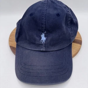 Polo Ralph Lauren Adjustable Hat Cap Blue Light Blue Embroidered - Picture 1 of 6