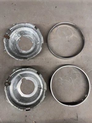 1940 - 1957 雪佛兰 BelAir 卡车车头灯安装桶边框装饰环前照灯 — 第 1/4 张图片