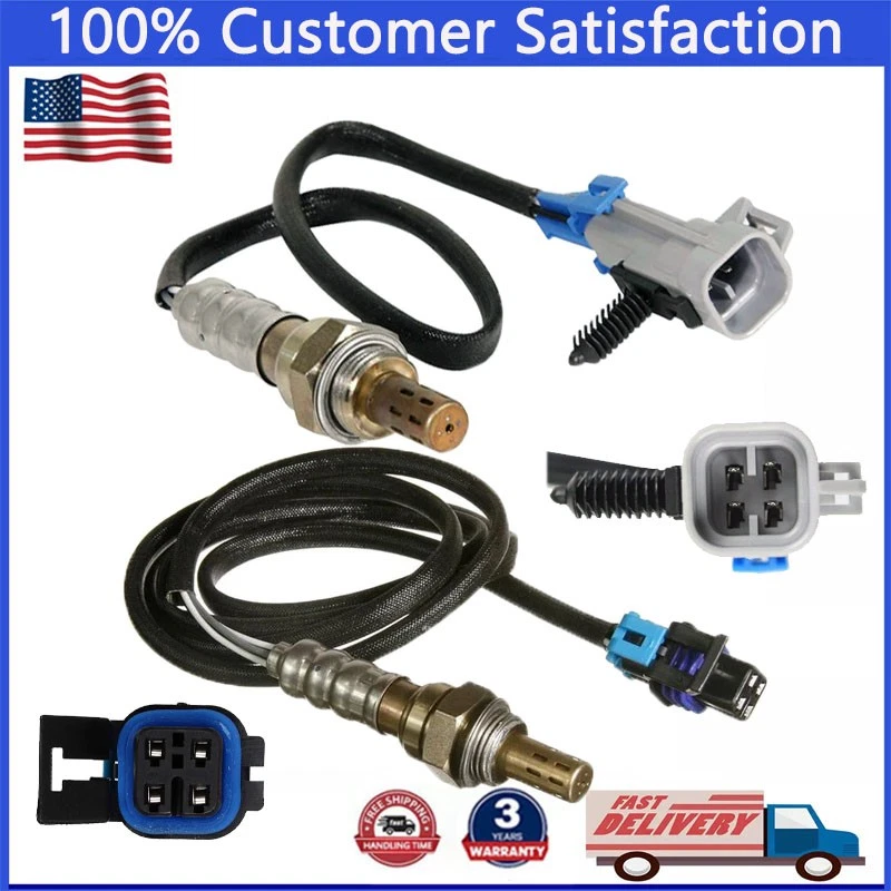 Sensor de oxígeno O2 2 piezas aguas arriba y aguas abajo para Pontiac Grand Am 2001-2004 V6-3,4 L Foto 1 de 4