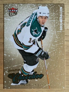 2008-09 Ultra Gold Medallion #184 Jonathan Cheechoo - Imagen 1 de 2