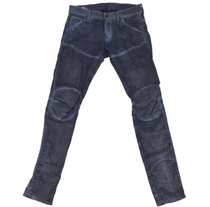 G-Star Raw Mens Jeans 5620 3D Super Slim 32 Grey Tapered Denim Cotton Blend - Picture 1 of 12