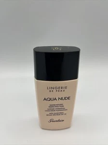Guerlain Lingerie de Peau Aqua Nude Perfecting Foundation 01N Very Light NOBOX - Picture 1 of 2