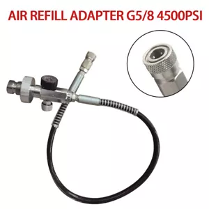 Paintball PCP Füllstation Ladekit 300bar / 4500PSI Din Luft Refill Adapter G5/8" - Bild 1 von 13