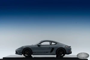 1/18 Porsche Cayman 718 (982) Arctic Grey 🤝ALSO OPEN FOR TRADE🤝 - Picture 1 of 5