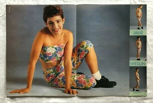 Jane Wiedlin + Breathe Smash Hits Vintage 1980s Magazine Poster 28x40cm - Picture 1 of 2
