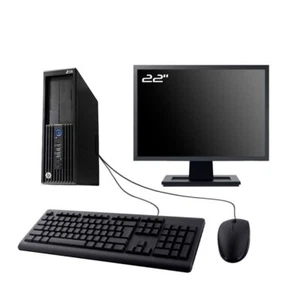 PC HP Workstation Z230 SFF Bildschirm 22 " Intel I3-4130 RAM 8Go SSD 960Go W10 - Bild 1 von 7