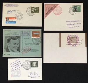 GERMANY -5 x COVER/CARD = ROCKET MAIL= etc = POSTER STAMP - F/VF  - Picture 1 of 1