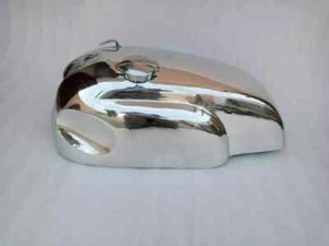 Norton Manx Wideline Featherbed Triton Alloy Aluminum Gas Fuel Petrol Tank |Fit - Picture 1 of 5