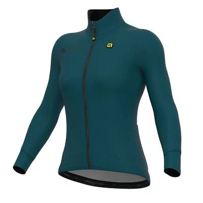 ALE Womens Cycling Jacket - Fondo Plus Pragma - Long Sleeve, Green L24018462 - Image 1 of 4